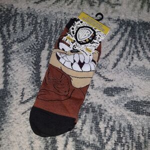 Women's Tazmanian Devil Looney Tunes No Show Socks Size 9-11